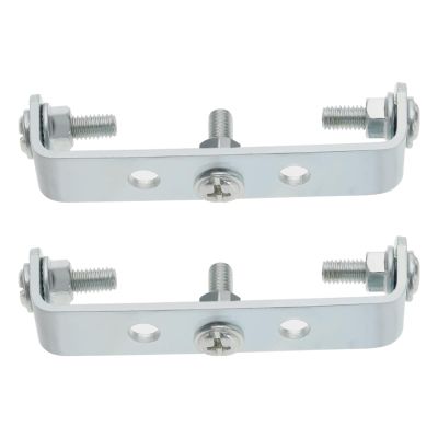 LT Easiyl 2pcs Bicycle Rear Bracket Bike Rear Rack Mount Adapter U-Shaped Rear Bracket Adapter for Mountain Bikes Folding Bikes Stainless Steel Bracket Mount Adapter