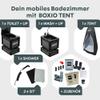BOXIO - Sanitary Edition: Mobile Camping Bathroom All-in-One Solution, Mobile Camping Sink, Camping Toilet, Shower Head, Shower Tent & Extensive Camping Accessories view 2