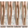 WOWARKI Nude Fleece Lined Tights for Women, Look Like Skin Warm Thermal Pantyhose, Fake Translucent Winter Lining Leggings (180G, Dark Nude, One Size) view 4