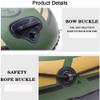 Fishing Dinghy, Drifting Boat, Inflatable oars and Pumps, can accommodate 1-2 People, with a Load Capacity of 200 kg,A view 2