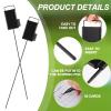 Shappy 6 Pcs 4 or 6 Pack Golf Metal Proximity Marker Closest to The Pin Ctp Marker with Black Pens 1 Pcs (50 Sheets) Cards for Golf Marking for Long Drive Putting Competition view 3