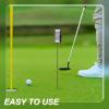 Shappy 6 Pcs 4 or 6 Pack Golf Metal Proximity Marker Closest to The Pin Ctp Marker with Black Pens 1 Pcs (50 Sheets) Cards for Golf Marking for Long Drive Putting Competition view 4