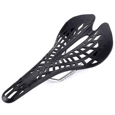 Bicycle Saddle,Bicycle Saddle Seat Cushion Spider Carbon Fiber PU Breathable Soft Cycg Accessories Mountain Road Bike Seats,D (A)