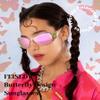 FEISEDY Trendy Polarized Y2K Sunglasses Wrap Around Butterfly Design Fashion Sunnies UV400 Protection B0078 view 2