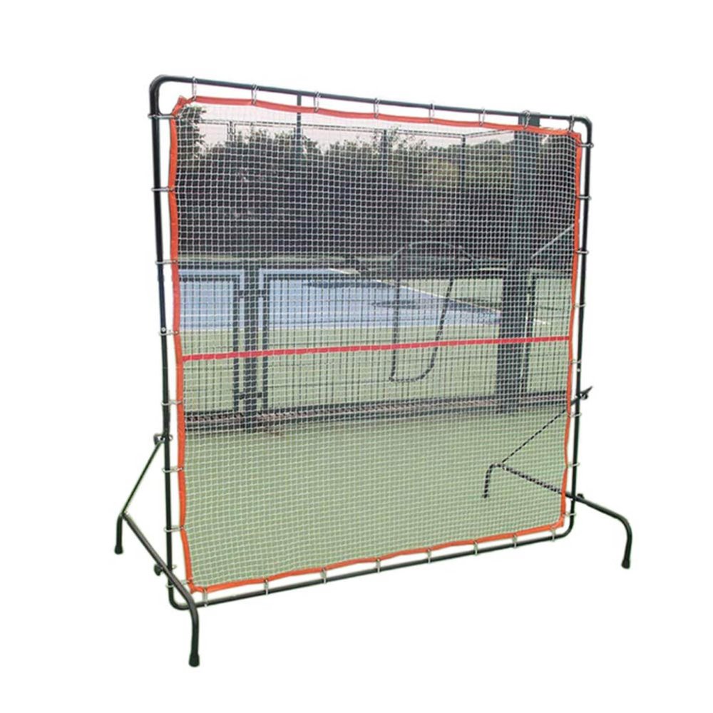 RESKIU Portable Tennis Rebound Net, 6.7ft x 6ft, Orange, Polyethylene (PE) Material, Tennis Training Aid