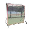 RESKIU Portable Tennis Rebound Net, 6.7ft x 6ft, Orange, Polyethylene (PE) Material, Tennis Training Aid view 1