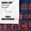 LOGOVISION Syracuse University, 30"x60" Ugly Christmas Towel Beach Towel view 4