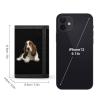 Basset Hound Trifold Wallet for Men Women Portable Slim Purse Zip Closure Pocket Wallet view 2
