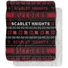 Rutgers University Blanket, 50"x60" Ugly Christmas Blanket Silky Touch Sherpa Back Super Soft Throw Blanket view 1