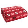 LOGOVISION North Carolina State University, 30"x60" Ugly Christmas Towel Beach Towel view 3