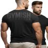 Gymish Lifestyle Gym Workout Shirts Men Motivational Gym T-Shirt Gift for Men(3XL, Gymish Back BlackonBlack) view 2