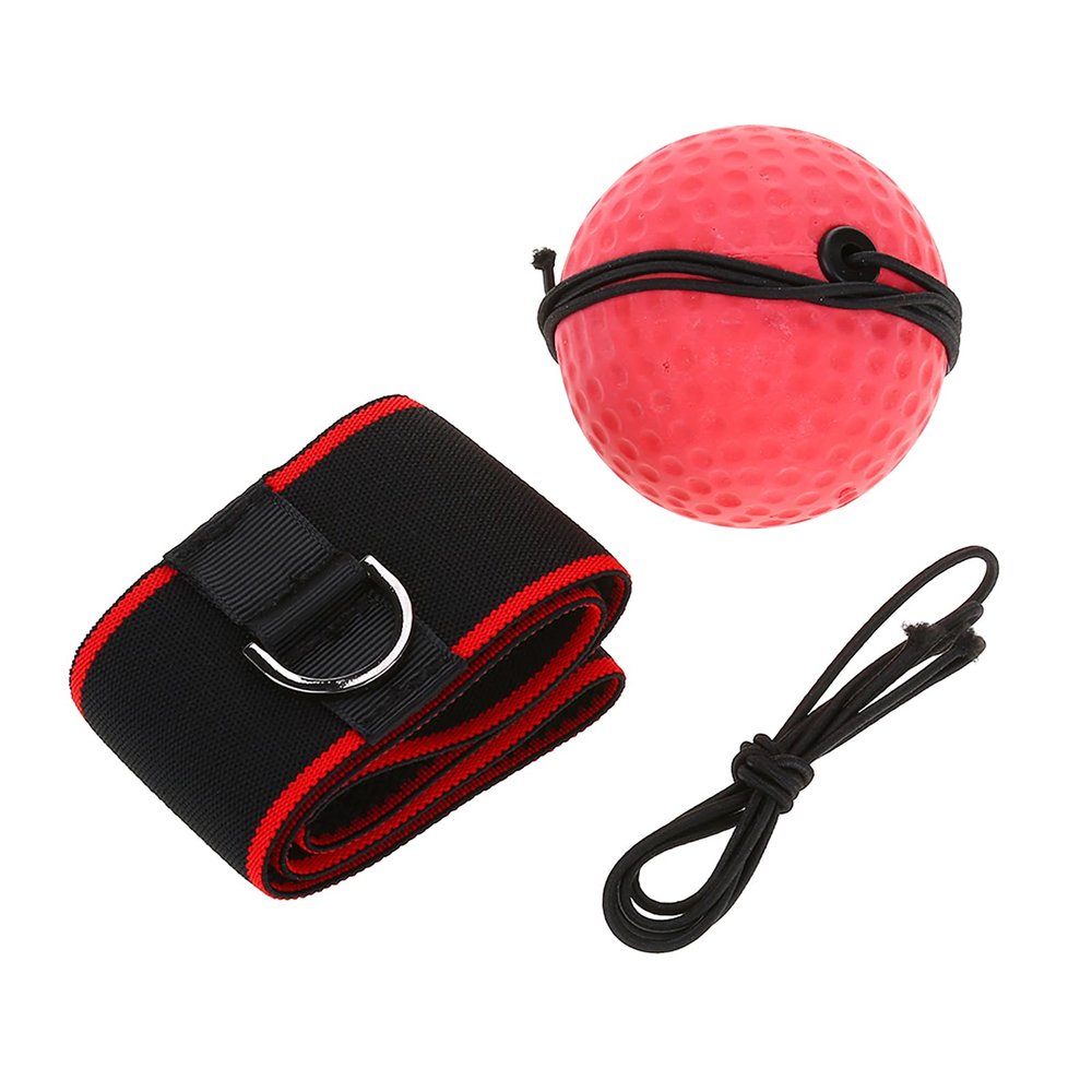 NDNCZDHC Boxing Reflexes Ball, Portable Ball Boxing Speed Headband with Practice Ball for Reflex Speed Training (E305-H01)