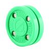 NDNCZDHC Outdoor Hockey Puck, Portable Ice Hockey Green Mini Ice Hockey Pucks for Daily Training Roller Skating view 1