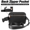 Uygafly Fashion Waist Packs Cute Teen Trendy Stuff Travel Essentials - Birthday Gifts for 6 7 8 9 10 11 12 13 Year Old Girl,Belt Bag for Women Girls Fanny Pack Crossbody Bags for Kids | Black,M view 3