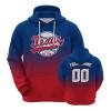 CSYRW8 City Gradient Custom Baseball Hoodies for Men Women Youth Personalized Name Number Pullover Sweatshirt Sport Fans Gift view 1