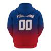 CSYRW8 City Gradient Custom Baseball Hoodies for Men Women Youth Personalized Name Number Pullover Sweatshirt Sport Fans Gift view 4