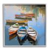 Stupell Industries Canoe Reflections in Lake Framed Giclee Art by Irena Orlov view 1