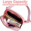 Uygafly Gifts for Girls 3 4 5 6 7 8 9 10 11 12 Year Old Teens Kids Daughter Sister Gifts for Women Her - Fanny Pack Belt Bag Cute Stuff for Girls Women Teen Trendy Crossbody Bags | Peach,A view 2