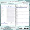 Clever Fox Fitness & Food Journal PRO  Daily Workout & Meal Planner for Women & Men  Exercise & Weight Loss Diary Notebook, 7.3x10.4 (Dark Teal) view 3