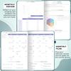 Clever Fox Fitness & Food Journal PRO  Daily Workout & Meal Planner for Women & Men  Exercise & Weight Loss Diary Notebook, 7.3x10.4 (Dark Teal) view 4