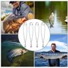 Mrisata Fish Mouth Spreader Fish Hook Remover Fishing Hook Remover Fishing Tool Accessory 4pcs Stainless Steel Fish Brace Mouth Spreader Hanger Hook Holder Remover Tool Accessory, Mrisata7fru32oegx view 2
