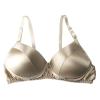 100% Mulberry Silk Bra Thin Ultra Soft Cup Bra Women's Wireless Everyday Bralette Full Coverage Breathable Lingerie Top (Color : Skin, Size : 80/36AB) view 1