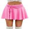 Avidlove Skirts for Women High Waist Mini Skirt Ruffle Summer Short Skirts(Peach Pink,M)