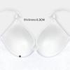 XWSM Low Back Bra Sexy Backless Push Up Bra Lingerie Spaghetti Straps Wireless Bralette For Women Wedding Evening Dresses (Color : White, Size : 38/85ABC) view 4
