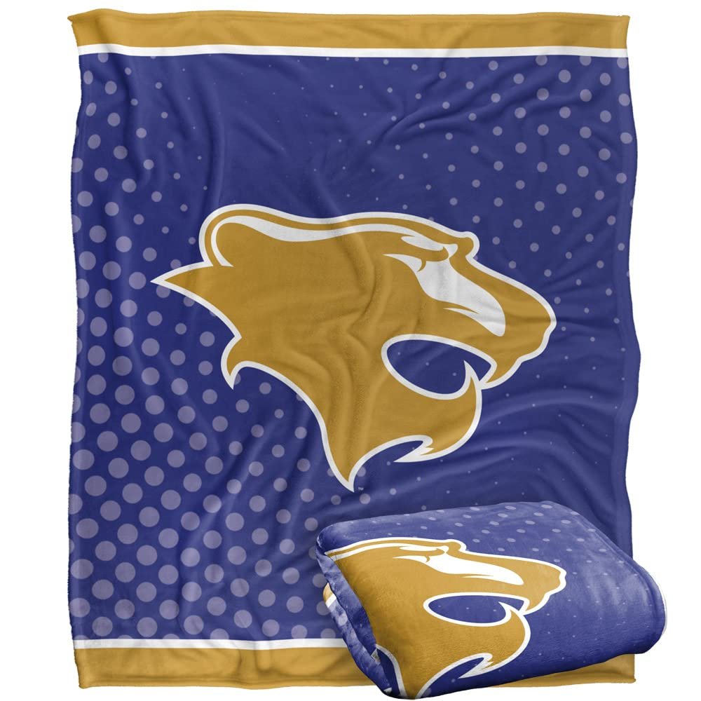 Georgian Court University Blanket, 60"x80" Logo Dots Silky Touch Super Soft Throw Blanket