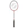 STIGA Aviox Progress Badminton Racket, Slender Grip Carbon Fiber Racket for Single & Double Advance & Beginner Players, Black/Red, Grip Size 4 view 1