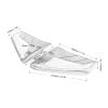 Hydrofoil,Hydrofoil for Outboard Motor,Marine Outboard Hydrofoil,ABS Plastic Hydrofoil Marine Yacht Boat Engine Hydro Stabilizer Fin for 4-50HP Outboard view 2