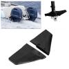 Hydrofoil,Hydrofoil for Outboard Motor,Marine Outboard Hydrofoil,ABS Plastic Hydrofoil Marine Yacht Boat Engine Hydro Stabilizer Fin for 4-50HP Outboard view 4