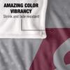 University of Wisconsin - La Crosse Blanket, 60"x80" Logo Dots Silky Touch Super Soft Throw Blanket view 4