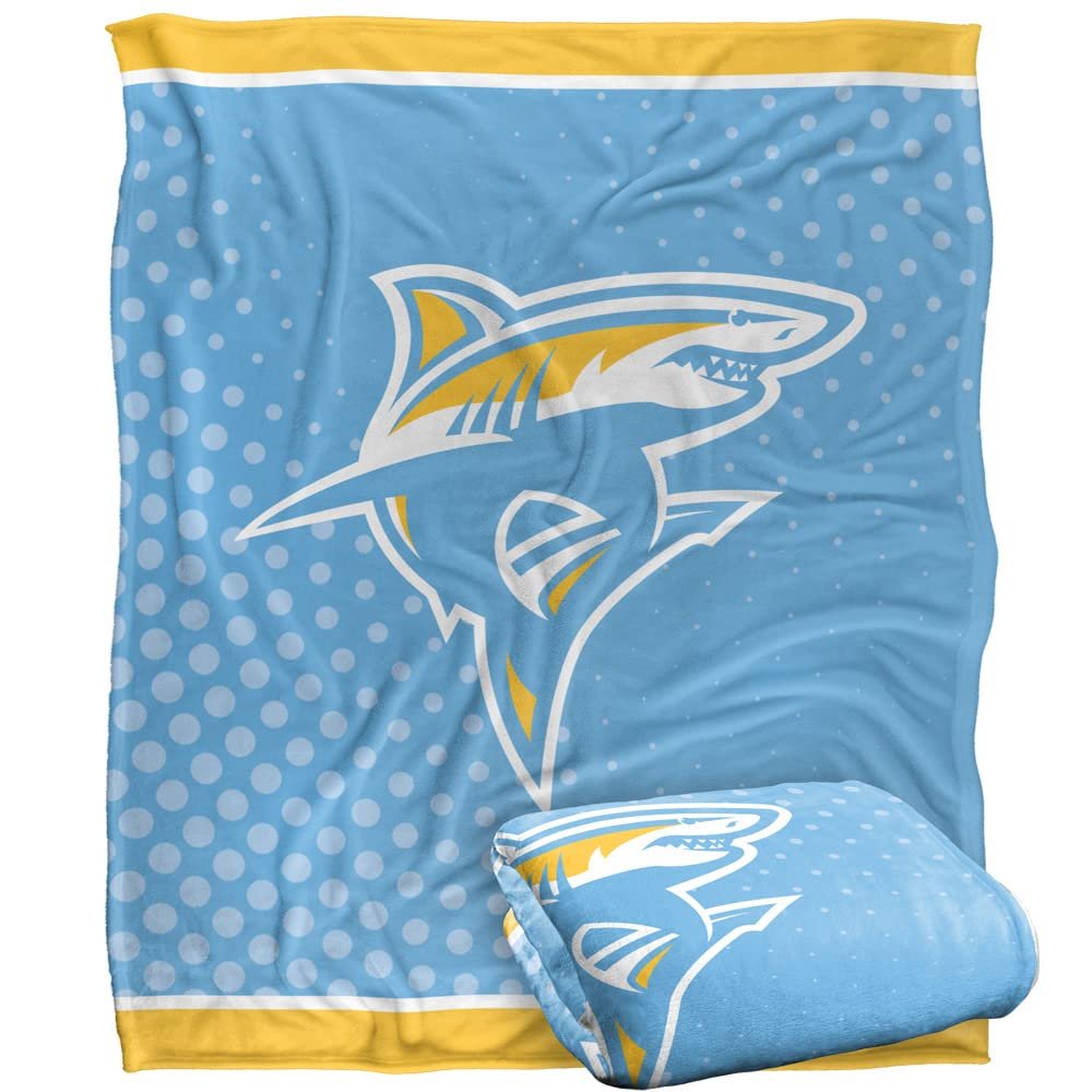 Long Island University Blanket, 60"x80" Logo Dots Silky Touch Super Soft Throw Blanket