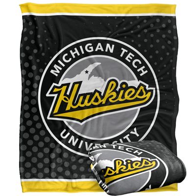 Michigan Tech University Blanket, 60"x80" Logo Dots Silky Touch Super Soft Throw Blanket