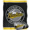 Michigan Tech University Blanket, 60"x80" Logo Dots Silky Touch Super Soft Throw Blanket view 1