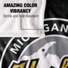Michigan Tech University Blanket, 60"x80" Logo Dots Silky Touch Super Soft Throw Blanket view 4