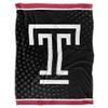 Temple University Blanket, 60"x80" Logo Dots Silky Touch Super Soft Throw Blanket view 2