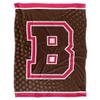 Brown University Blanket, 60"x80" Logo Dots Silky Touch Super Soft Throw Blanket view 2