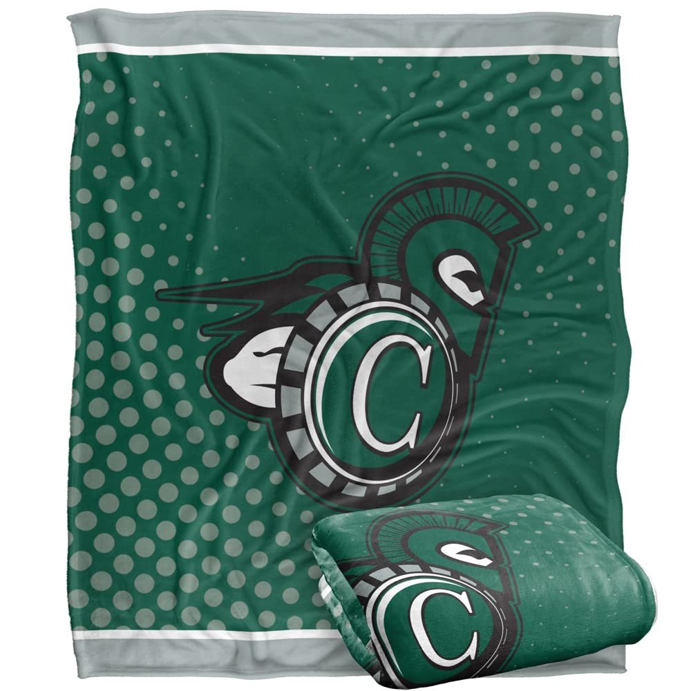 Castleton University Blanket, 60"x80" Logo Dots Silky Touch Super Soft Throw Blanket
