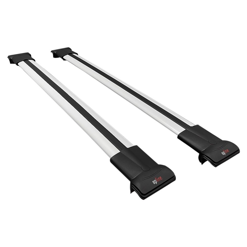 apline Compatible with Dacia Dokker (K67) 2012-2024 Fly Model Car Roof Rack Cross Bar Grey Aluminium 3 Bars