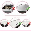 apline Compatible with Dacia Dokker (K67) 2012-2024 Fly Model Car Roof Rack Cross Bar Grey Aluminium 3 Bars view 2