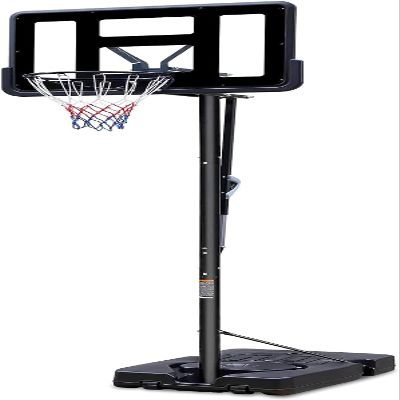 Teenagers Portable Basketball Hoop Height Adjustable Basketball Hoop Stand 7.5ft - 10ft with 44 Inch Backboard and Wheels for Adults Teens