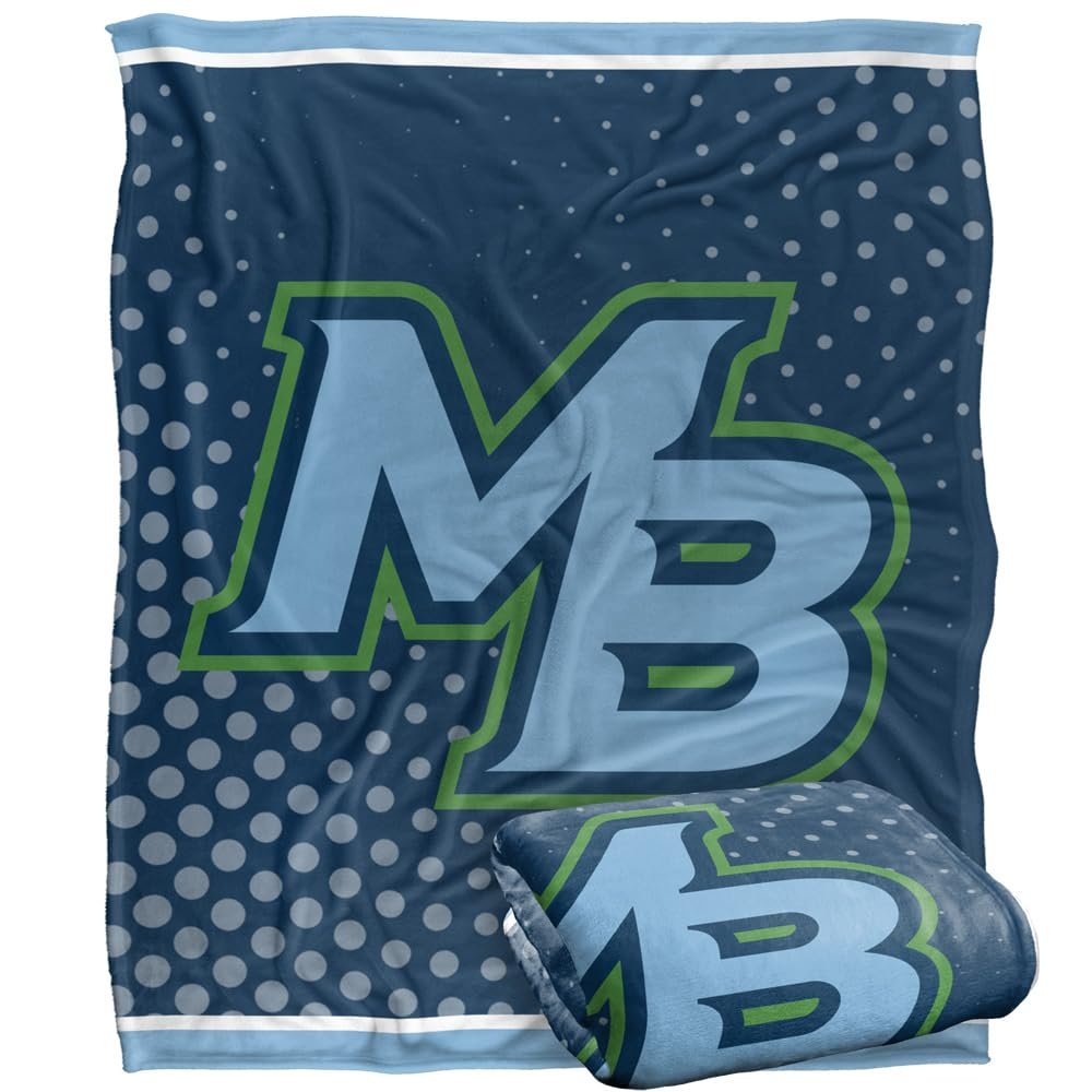California State University, Monterey Bay Blanket, 60"x80" Logo Dots Silky Touch Super Soft Throw Blanket