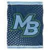 California State University, Monterey Bay Blanket, 60"x80" Logo Dots Silky Touch Super Soft Throw Blanket view 2