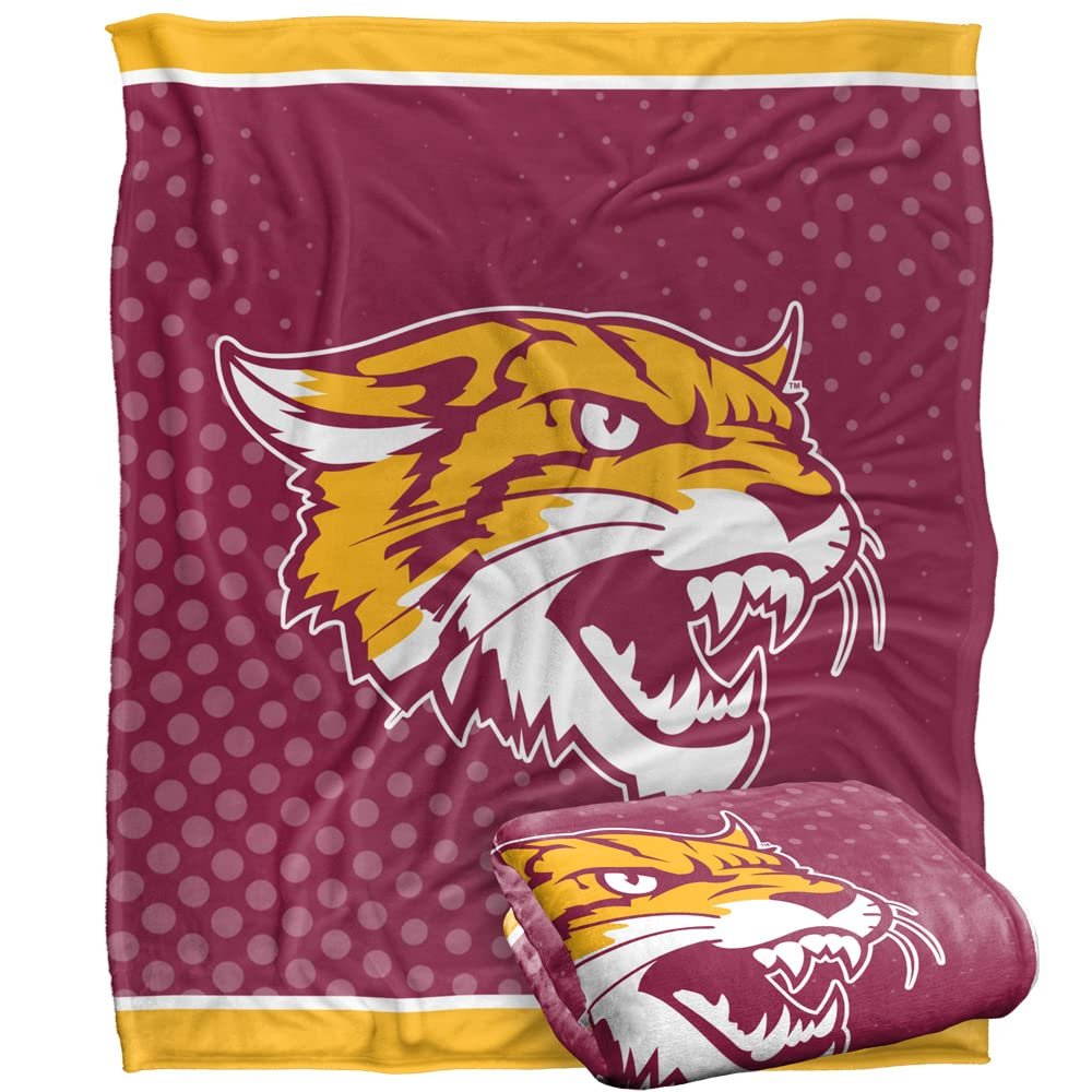 Bethune-Cookman University Blanket, 60"x80" Logo Dots Silky Touch Super Soft Throw Blanket