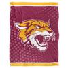 Bethune-Cookman University Blanket, 60"x80" Logo Dots Silky Touch Super Soft Throw Blanket view 2