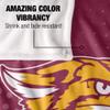 Bethune-Cookman University Blanket, 60"x80" Logo Dots Silky Touch Super Soft Throw Blanket view 4