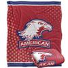 American University Blanket, 60"x80" Logo Dots Silky Touch Super Soft Throw Blanket view 1