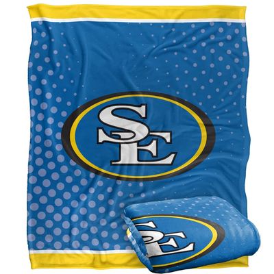 Southeastern Oklahoma State University Blanket, 60"x80" Logo Dots Silky Touch Super Soft Throw Blanket